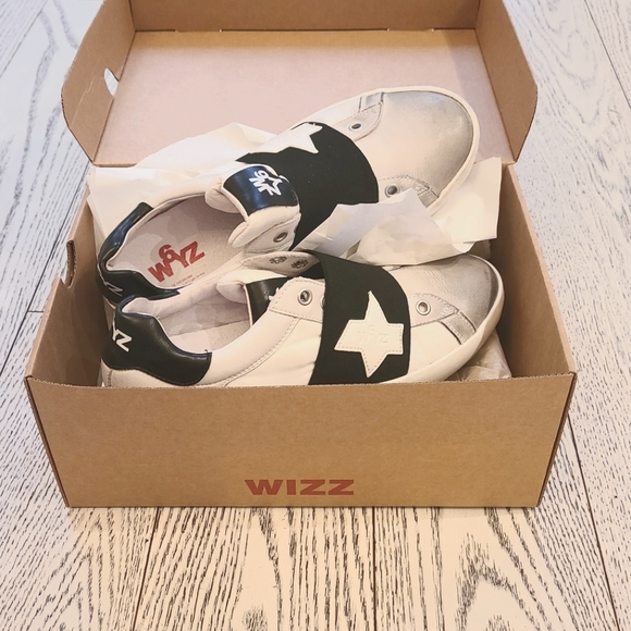 Wizz  W6YZ Sneakers Bianco Nero size 38 - Picture 9 of 13